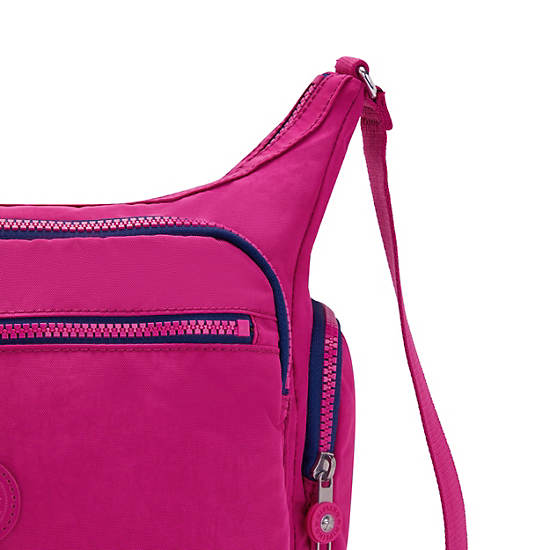 Kipling Gabbie Crossbody Bags Pink Fuchsia | CA 1159OK